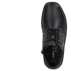 Clearance Botki męskie Josef Seibel NEW ANVERS 35 skórzane czarny 44935 PL044 100 Męskie Botki
