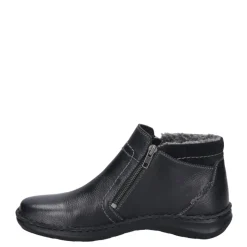 Online Botki męskie Josef Seibel NEW ANVERS 04 skórzane czarny 44904 PL049 100 Męskie Botki