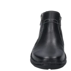 Online Botki męskie Josef Seibel NEW ANVERS 04 skórzane czarny 44904 PL049 100 Męskie Botki