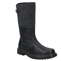 Hot Botki męskie Josef Seibel CHANCE 41 skórzane czarny 21941 LA86 100 Męskie Botki