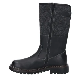 Hot Botki męskie Josef Seibel CHANCE 41 skórzane czarny 21941 LA86 100 Męskie Botki