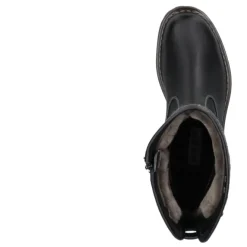 Hot Botki męskie Josef Seibel CHANCE 41 skórzane czarny 21941 LA86 100 Męskie Botki