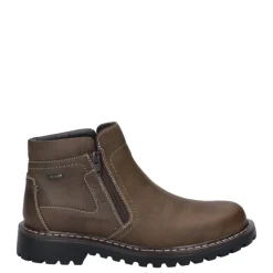 Discount Botki męskie Josef Seibel CHANCE 55 skórzane brązowy 21955 PL66 310 Męskie Botki