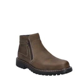 Discount Botki męskie Josef Seibel CHANCE 55 skórzane brązowy 21955 PL66 310 Męskie Botki