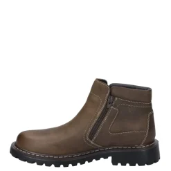 Discount Botki męskie Josef Seibel CHANCE 55 skórzane brązowy 21955 PL66 310 Męskie Botki