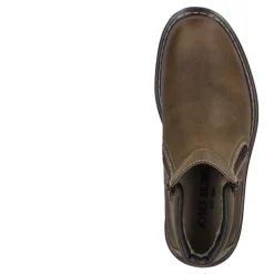 Discount Botki męskie Josef Seibel CHANCE 55 skórzane brązowy 21955 PL66 310 Męskie Botki