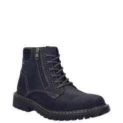 Sale Botki męskie Josef Seibel Chance 67 skórzane czarny 21967 MA86 100 Męskie Botki