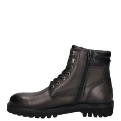 Outlet Botki męskie Josef Seibel ROMED 01 skórzane czarny 34401 MA64 2781 Męskie Botki