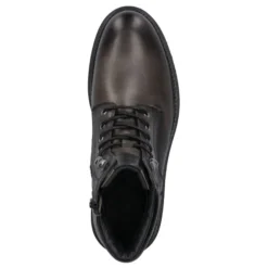 Outlet Botki męskie Josef Seibel ROMED 01 skórzane czarny 34401 MA64 2781 Męskie Botki