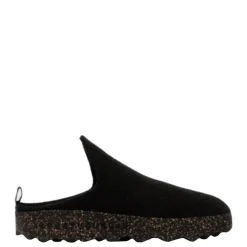 Discount Buty damskie Asportuguesas COME L czarny P018023010 Damskie Klapki