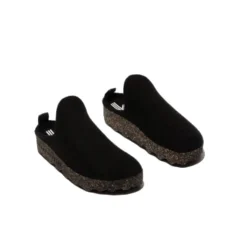 Discount Buty damskie Asportuguesas COME L czarny P018023010 Damskie Klapki