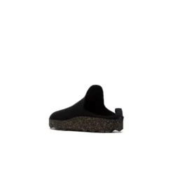 Discount Buty damskie Asportuguesas COME L czarny P018023010 Damskie Klapki