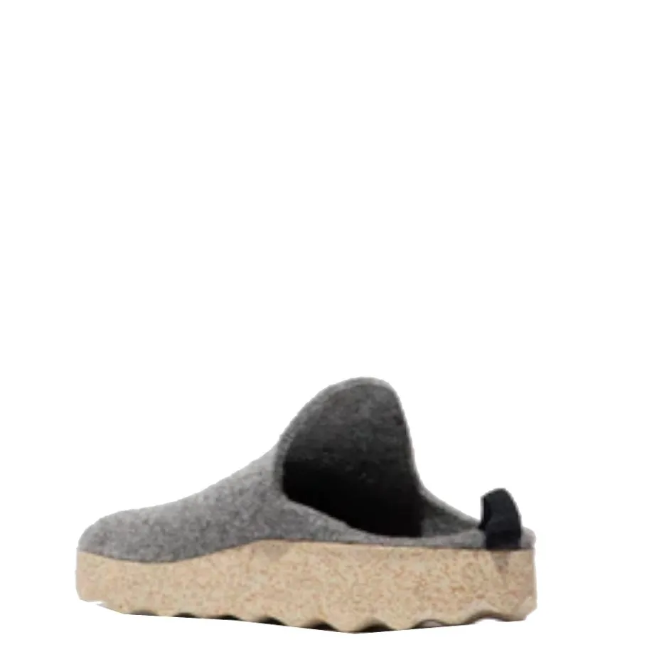 Outlet Buty damskie Asportuguesas COME szary P018023006 Damskie Półbuty