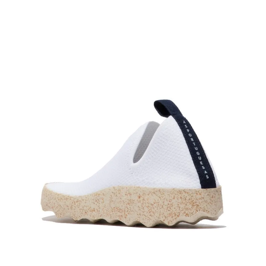 New Buty damskie Asportuguesas CARE biały P018019028 Damskie Półbuty
