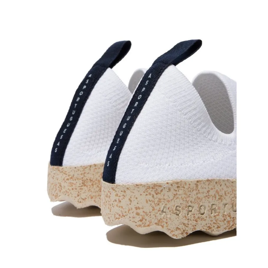 New Buty damskie Asportuguesas CARE biały P018019028 Damskie Półbuty