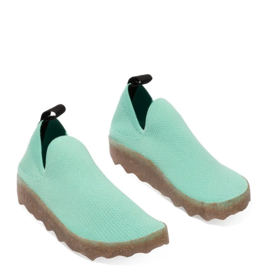 Buty damskie Asportuguesas CARE zielony P018019031 Damskie Półbuty