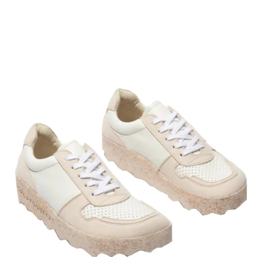 Outlet Buty damskie Asportuguesas COBB biały P018221001 Damskie Półbuty