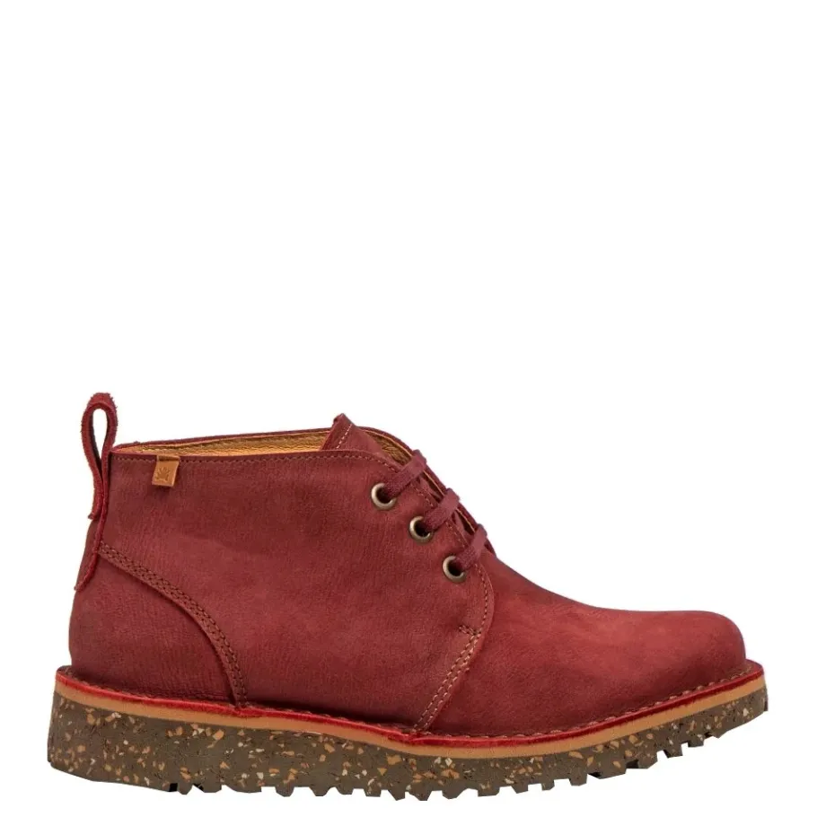 Discount Buty damskie El Naturalista N5630 FELSEN skórzane czerwony Damskie Botki