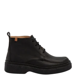 Outlet Buty damskie El Naturalista N5902 ARPEA skórzane czarny Damskie Botki