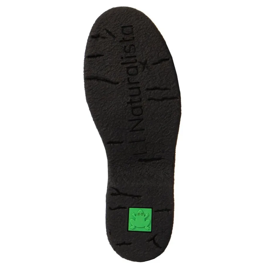 Outlet Buty damskie El Naturalista N5902 ARPEA skórzane czarny Damskie Botki