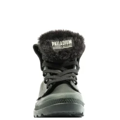 Outlet Buty damskie Palladium BAGGY NBK WL skórzane czarny 97962-001 Damskie Trapery