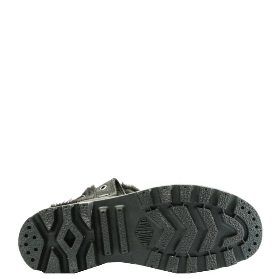Outlet Buty damskie Palladium BAGGY NBK WL skórzane czarny 97962-001 Damskie Trapery
