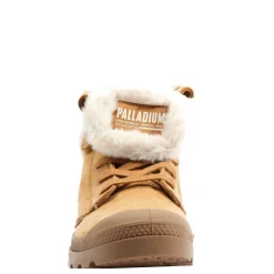 Discount Buty damskie Palladium BAGGY NBK WL skórzane brązowy 97962-237 Damskie Trapery