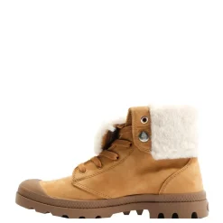 Discount Buty damskie Palladium BAGGY NBK WL skórzane brązowy 97962-237 Damskie Trapery