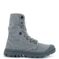 Online Buty damskie Palladium BAGGY szary 92353-066 Damskie Vegan|Vegan