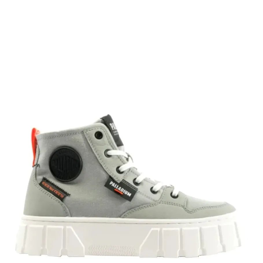 Online Buty damskie Palladium PALLATOWER HI szary 98573-091 Damskie Trampki