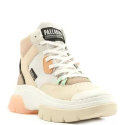 Buty damskie Palladium PALLAWAVE CUFF skórzane multikolor 97999-289 Damskie Trampki|Botki