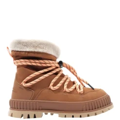 Clearance Buty damskie Palladium PALLASHOCK HIVER skórzane brązowy 94349-252 Damskie Trapery
