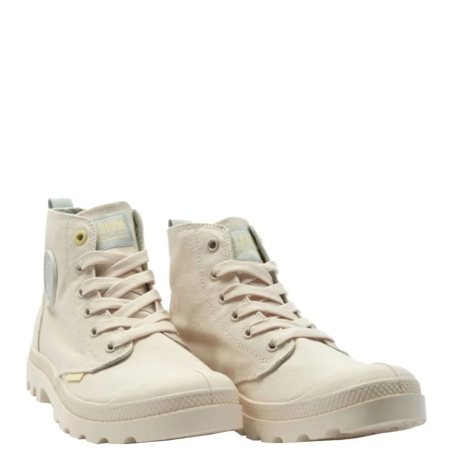 Online Buty damskie Palladium PAMPA MONOPOP beżowy 99140-260 Damskie Trampki