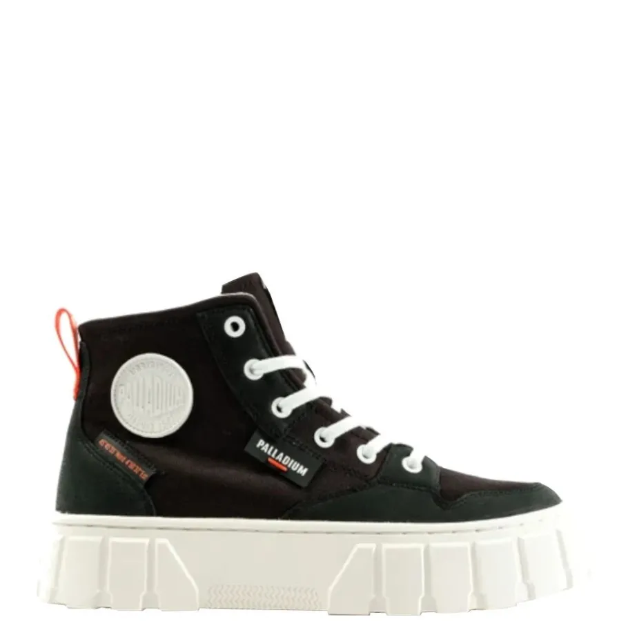 Clearance Buty damskie Palladium PALLATOWER HI czarny 98573-008 Damskie Trampki