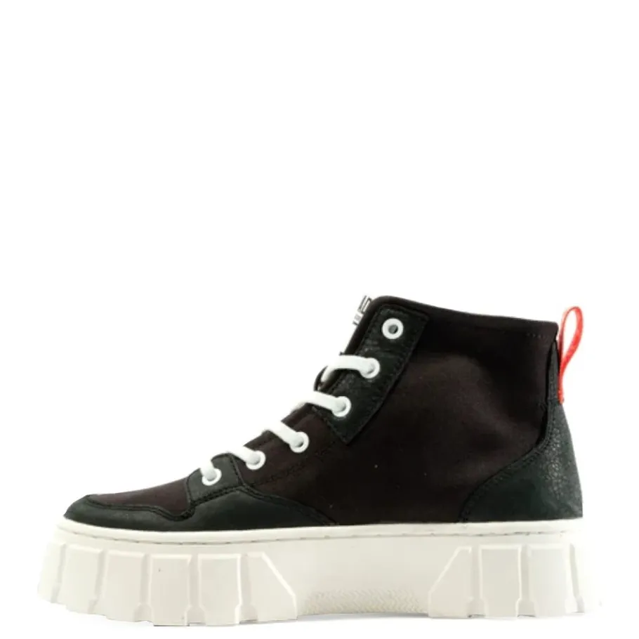 Clearance Buty damskie Palladium PALLATOWER HI czarny 98573-008 Damskie Trampki