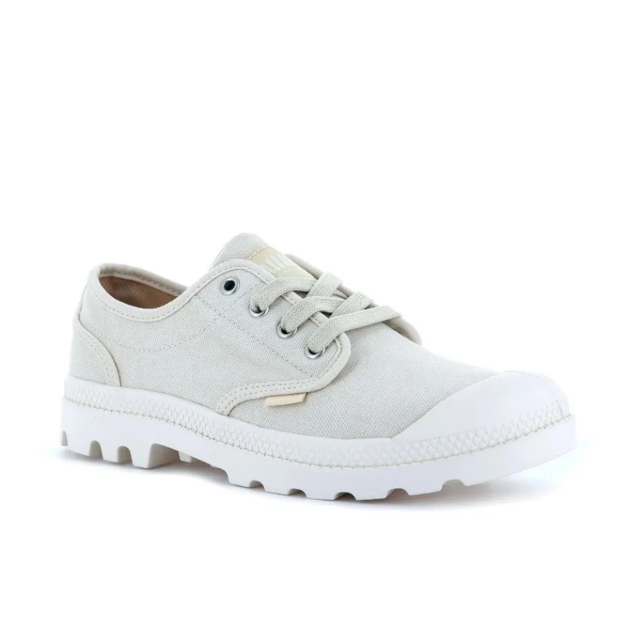 Online Buty damskie Palladium PAMPA OXFORD biały 92351-210 Damskie Vegan|Vegan