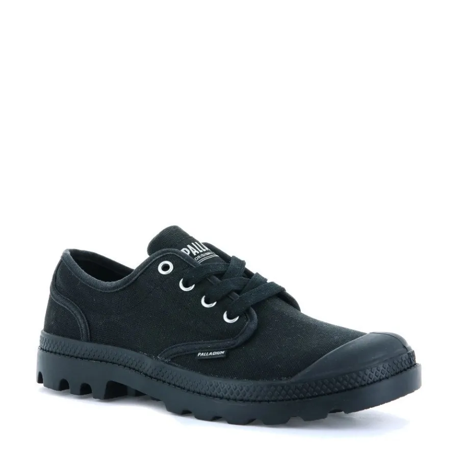 Online Buty damskie Palladium PAMPA OXFORD czarny 92351-008 Damskie Vegan|Vegan