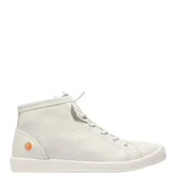 Outlet Buty damskie Softinos ISLEEN II skórzane biały P900586008 Damskie Botki