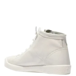 Outlet Buty damskie Softinos ISLEEN II skórzane biały P900586008 Damskie Botki
