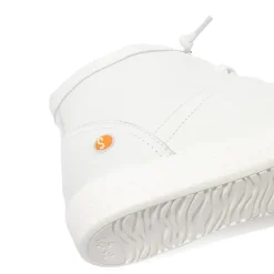 Outlet Buty damskie Softinos ISLEEN II skórzane biały P900586008 Damskie Botki