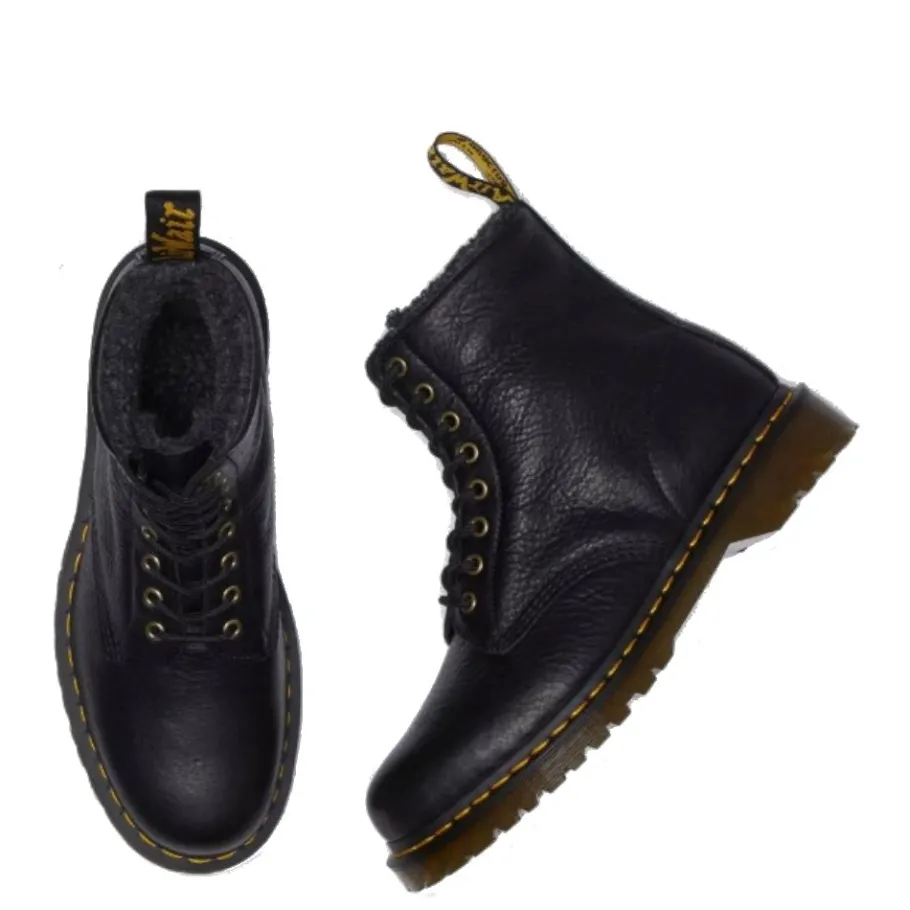 Sale Buty Dr. Martens 1460 Black Grizzly 31873001 Damskie Botki|Botki