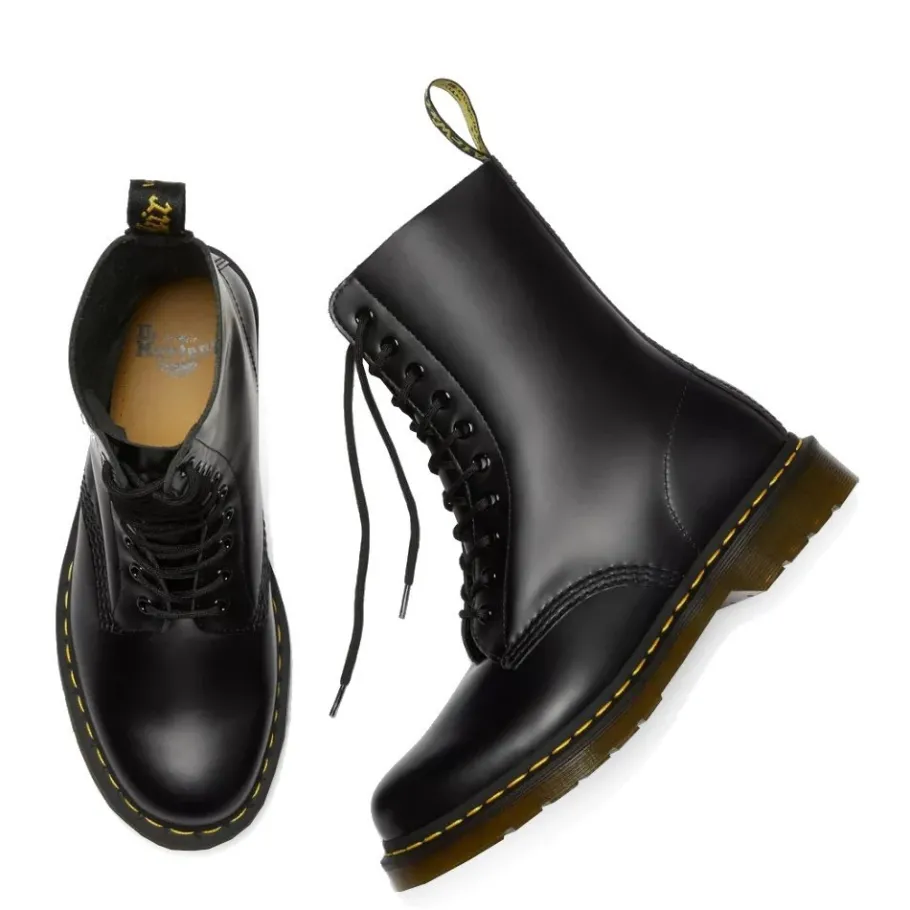 Discount Buty Dr. Martens 1490 Black Smooth 11857001 Damskie Glany|Glany