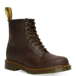 Best Buty Dr. Martens 1460 Dark Brown Crazy Horse 11822203 Damskie Glany|Botki
