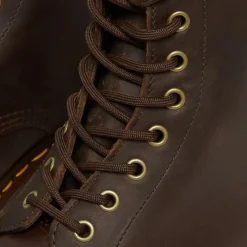 Best Buty Dr. Martens 1460 Dark Brown Crazy Horse 11822203 Damskie Glany|Botki