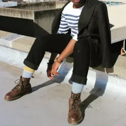Best Buty Dr. Martens 1460 Dark Brown Crazy Horse 11822203 Damskie Glany|Botki