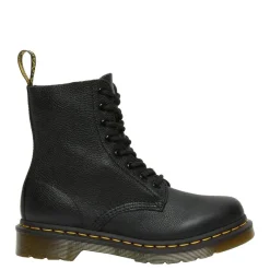 Outlet Buty Dr. Martens 1460 PASCAL Black Virginia 13512006 Damskie Botki