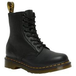 Outlet Buty Dr. Martens 1460 PASCAL Black Virginia 13512006 Damskie Botki