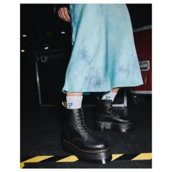Buty Dr. Martens 1460 PASCAL MAX Black Pisa 26925001 Damskie Glany|Glany