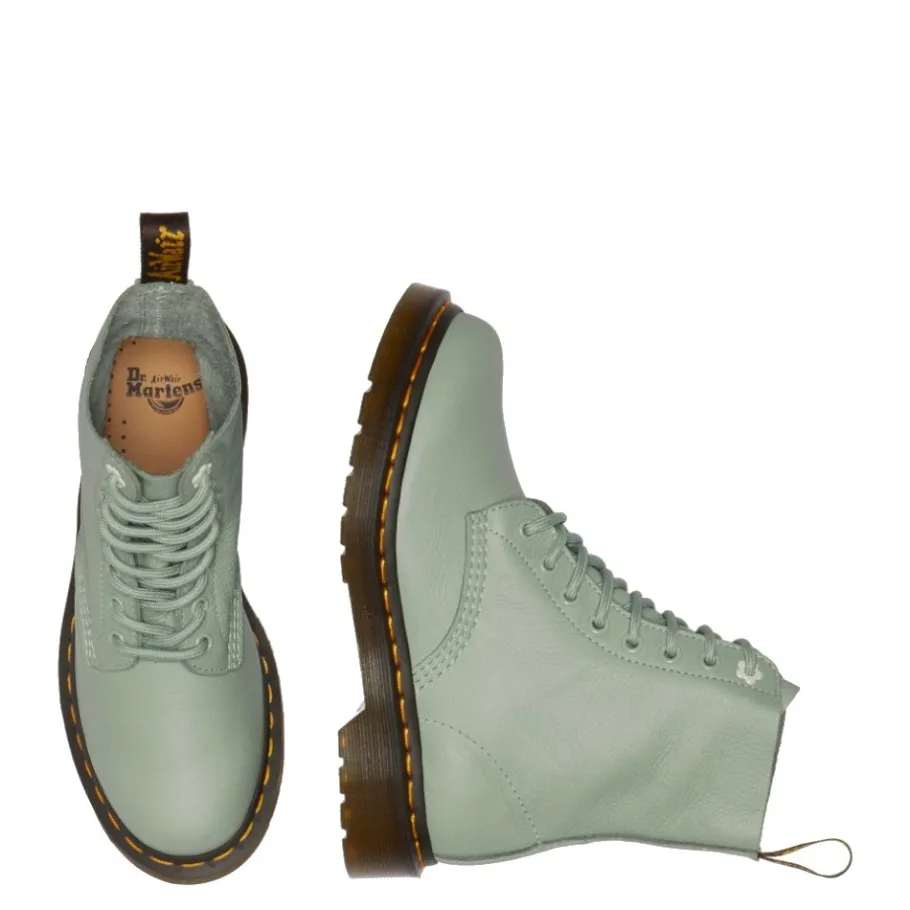 Clearance Buty Dr. Martens 1460 PASCAL Sage Green Virginia 40670300 Damskie Botki