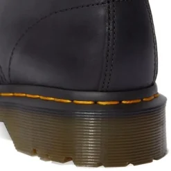 Best Buty Dr. Martens 1460 SERENA Black Burnished Wyoming Ocieplane 21797001 Damskie Botki|Botki